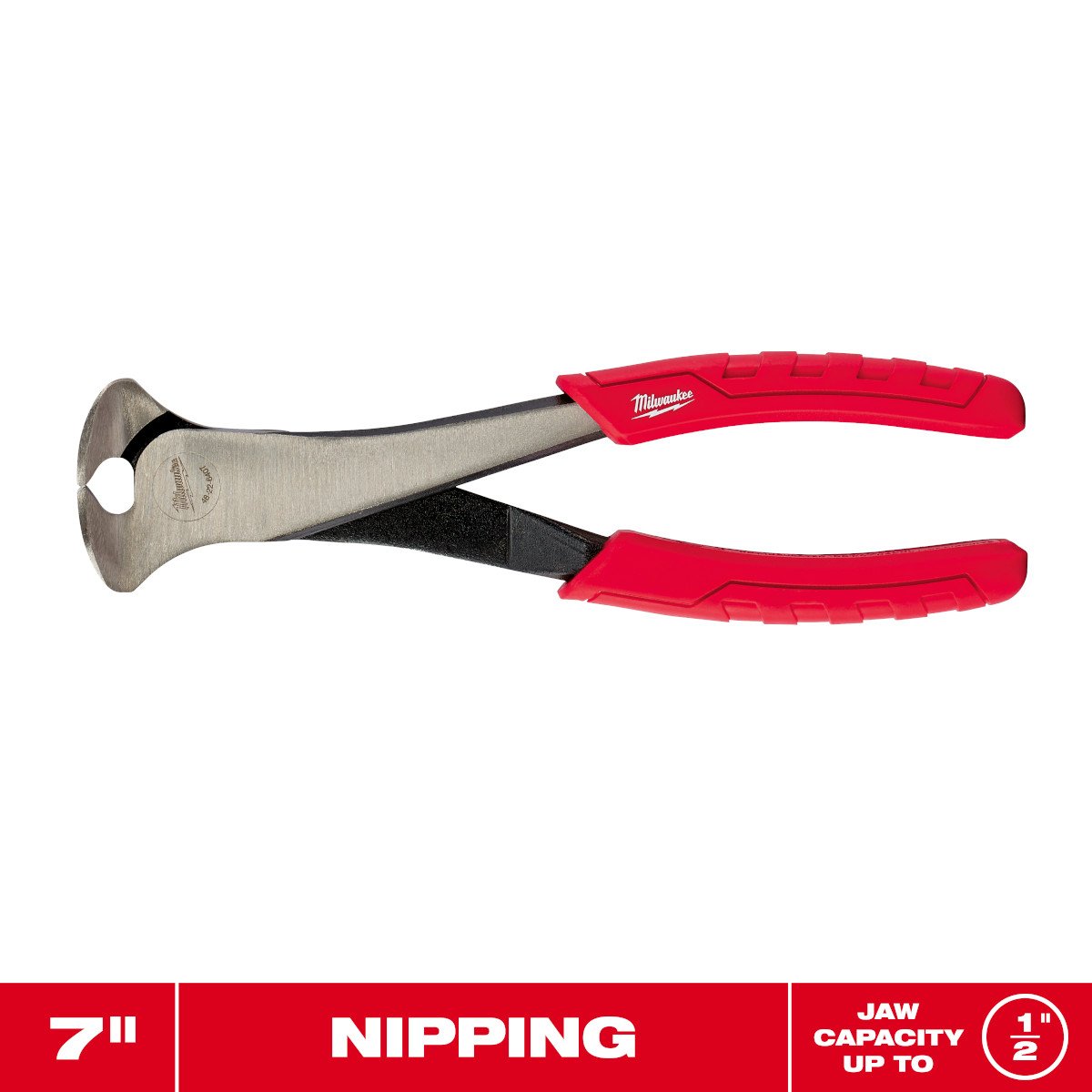 Milwaukee 48-22-6407 7 in. Nipping Pliers - feature callout