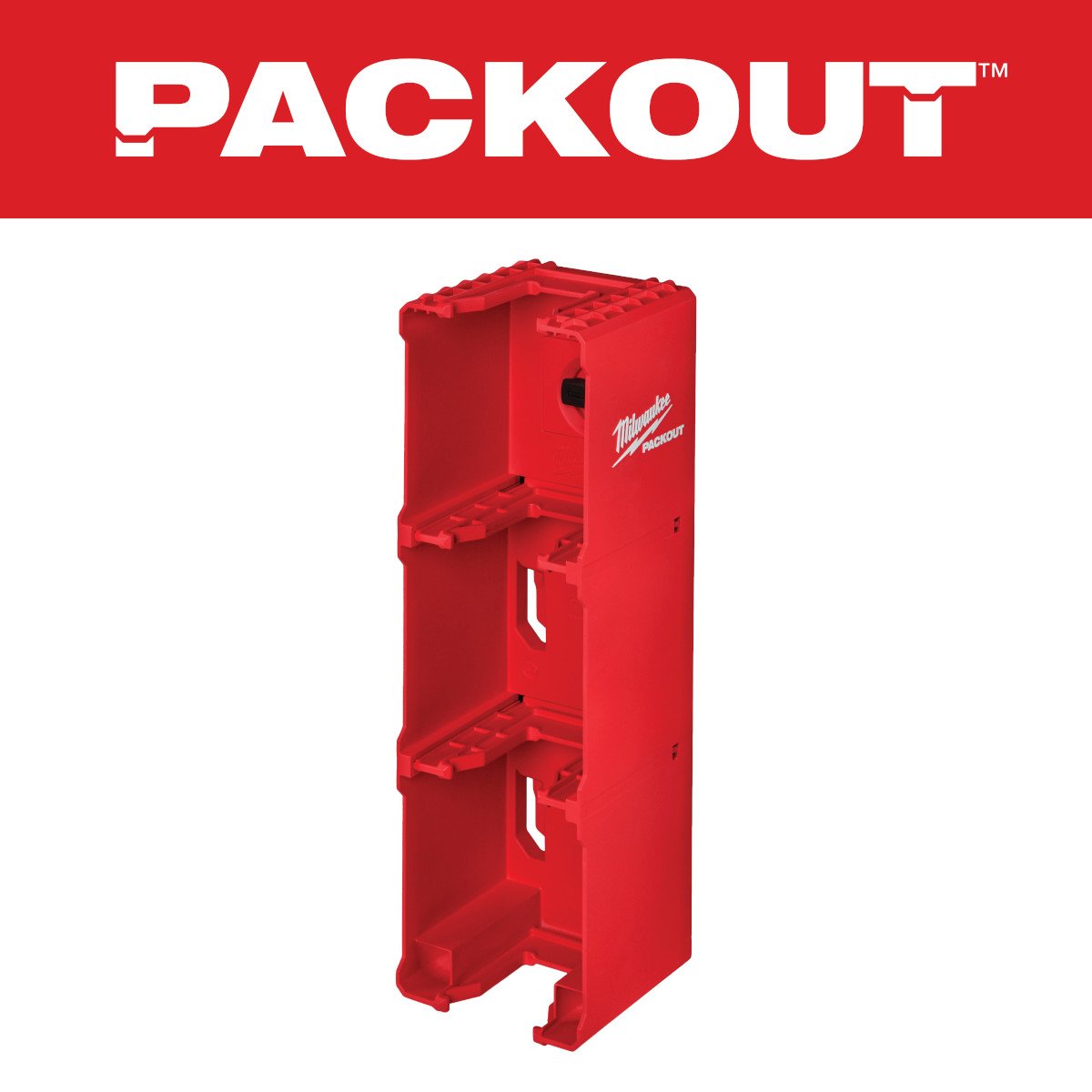 Milwaukee 48-22-8339 PACKOUT™ M18™ Battery Rack - feature callout