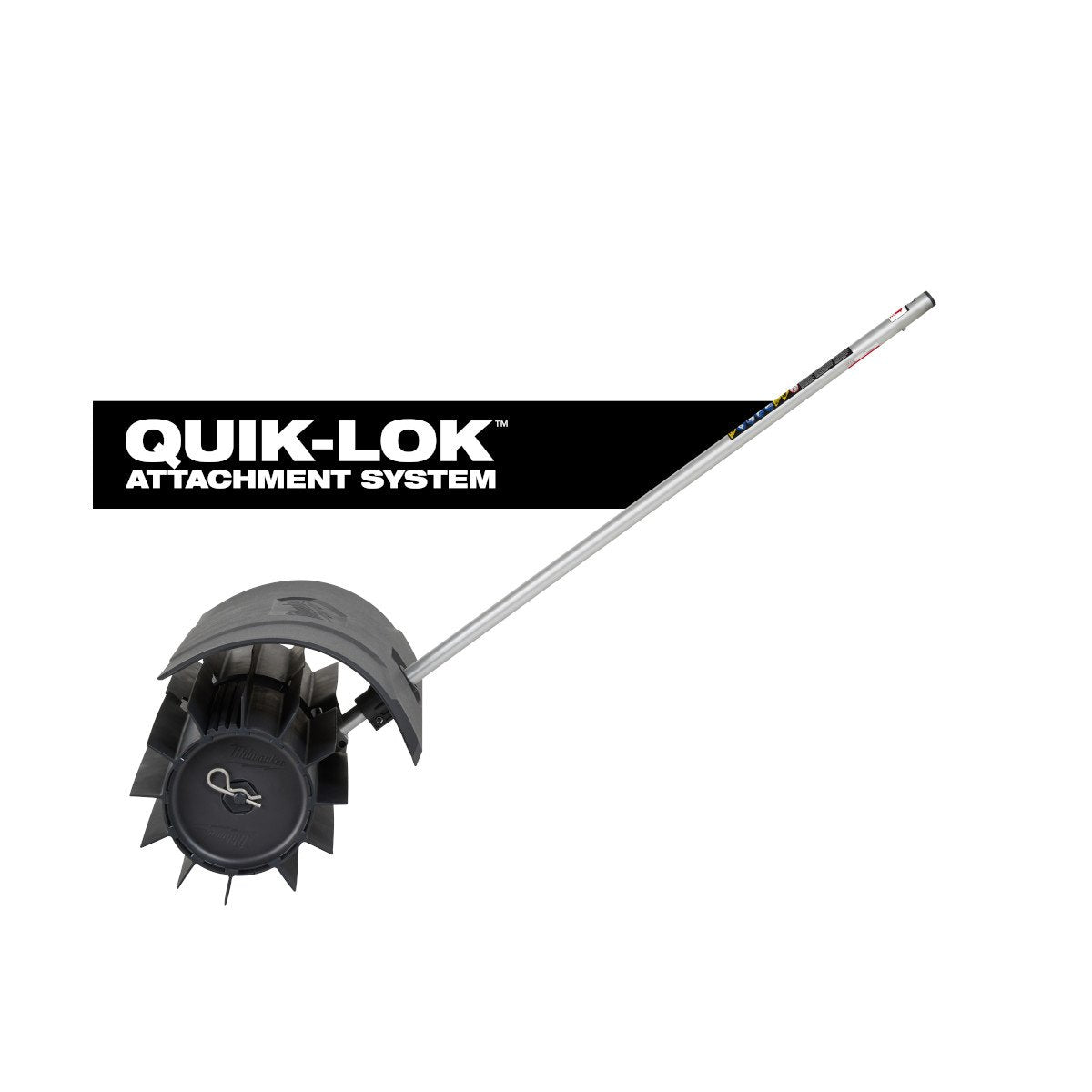 Milwaukee 49-16-2740 M18 FUEL™ QUIK-LOK™ Rubber Broom Attachment - feature callout
