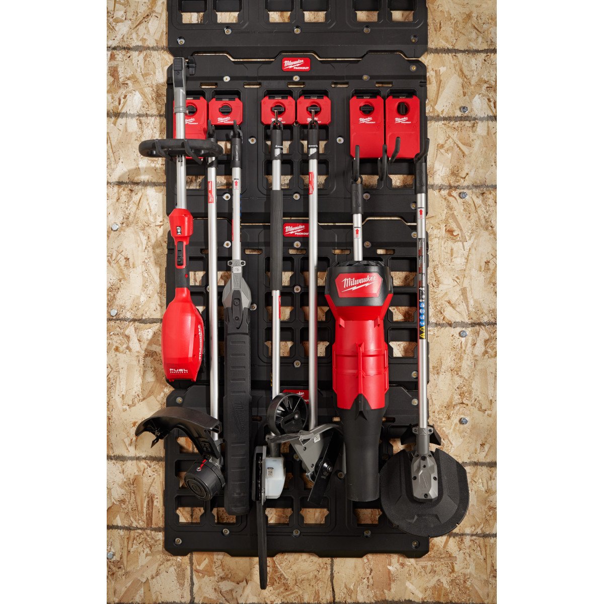 Milwaukee 49-16-2785 M18 FUEL™ QUIK-LOK™ Attachment Hanger 3pk - in use