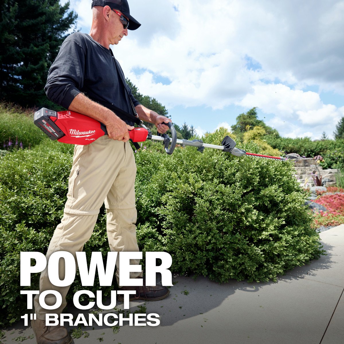 Milwaukee 49-16-2796 M18 FUEL™ QUIK-LOK™ Hedge Trimmer Attachment - feature callout