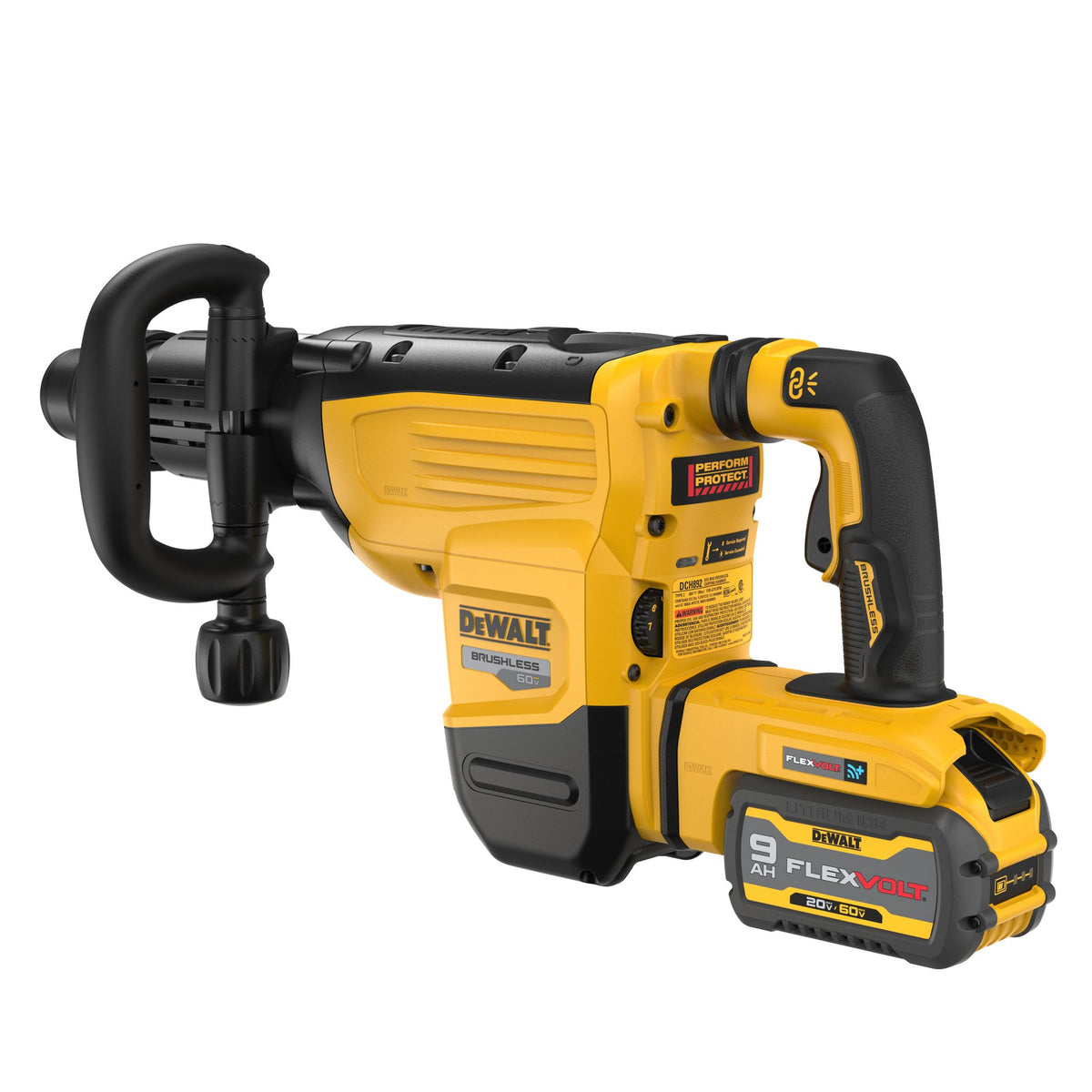 DEWALT DCH892X1 Flexvolt - DCH892X1 - 60V MAX* 22 lb Cordless SDS MAX Chipping Hammer Kit - product view