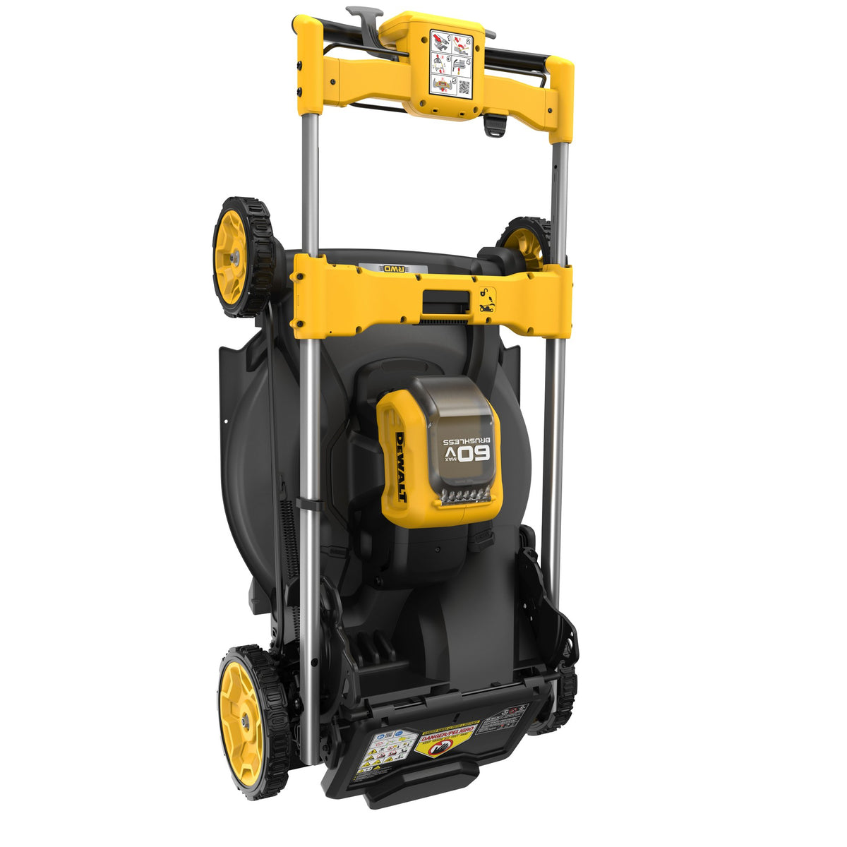 DEWALT DCMWSP650Y2-CA 60V Next Gen Rwd Mower Can - product view
