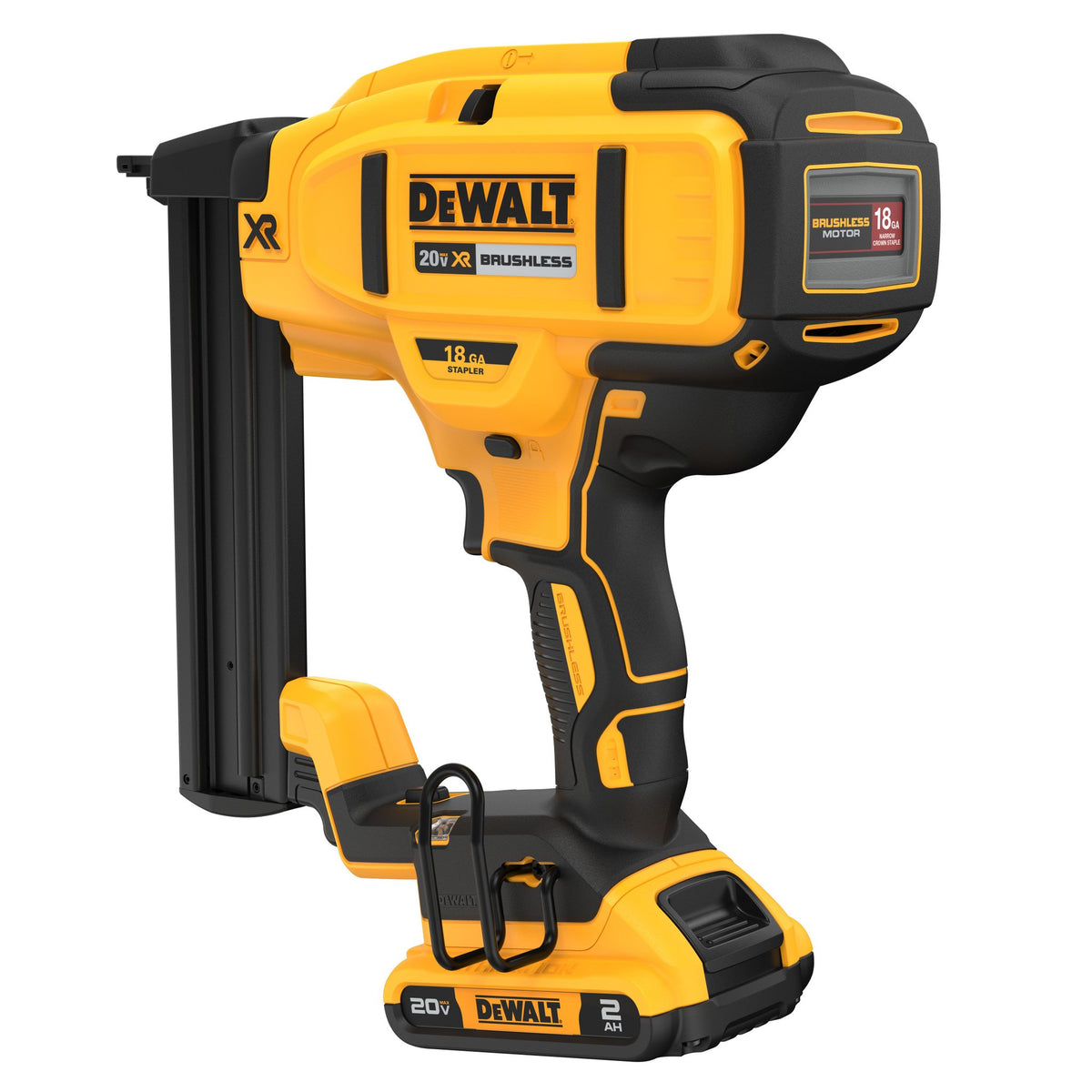 DEWALT DCN681D1 20V MAX 18GA NARROW CROWN STAPLER KT - product view