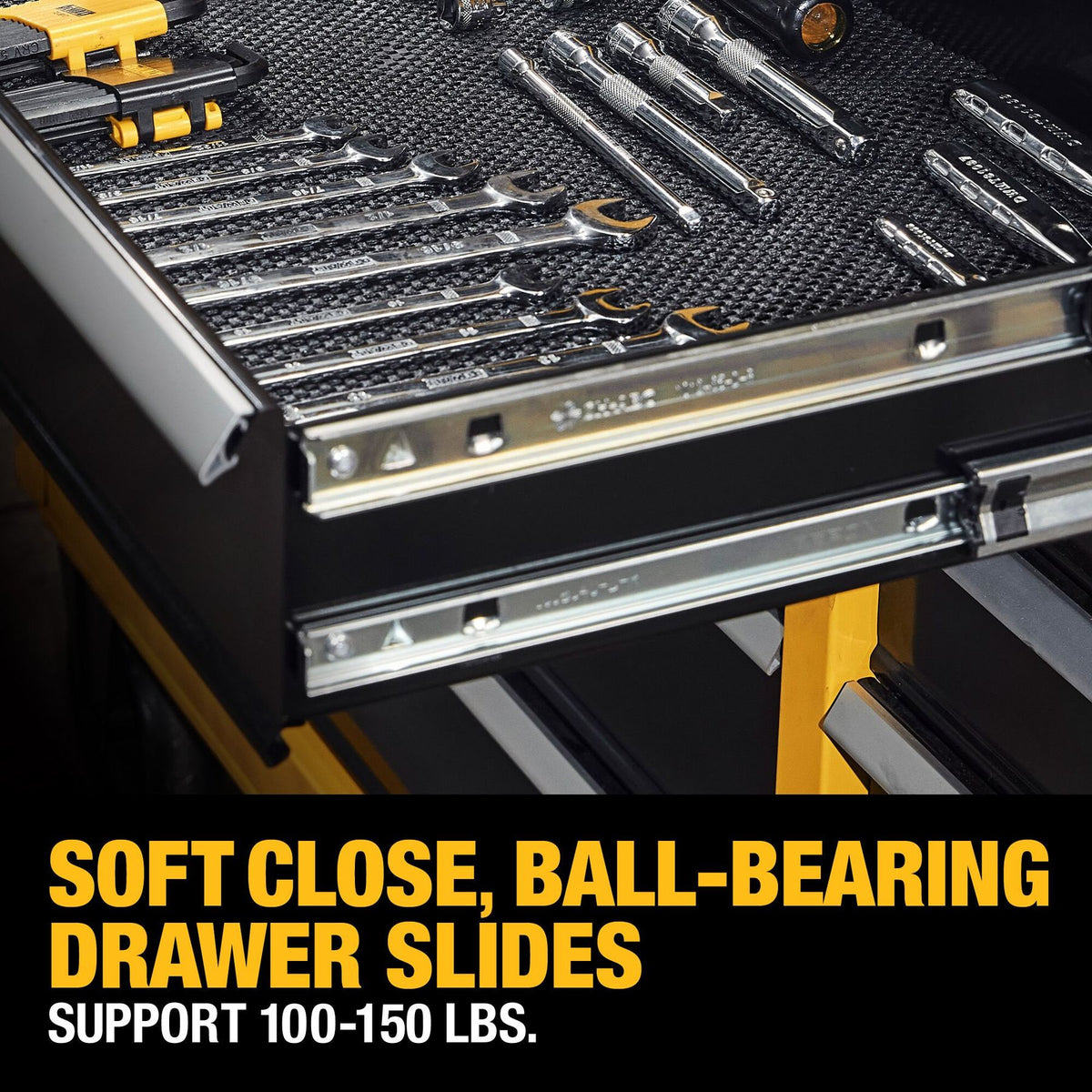 DEWALT DWST52071 52 in. 6-Drawer Tool Chest - feature callout
