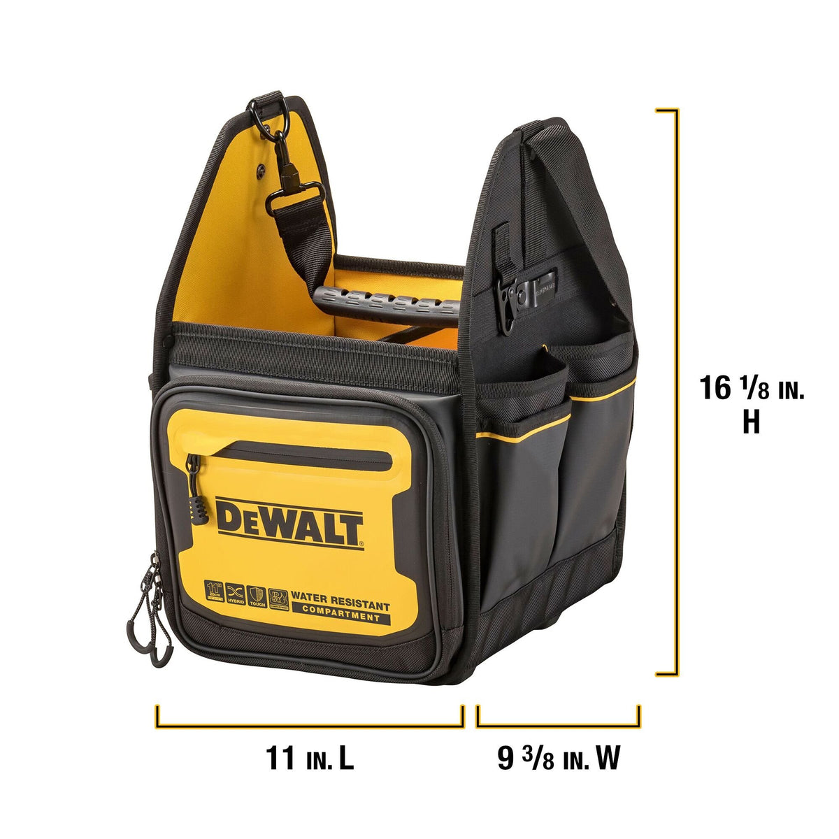 DEWALT DWST560105 11” Electrician Tote - feature callout