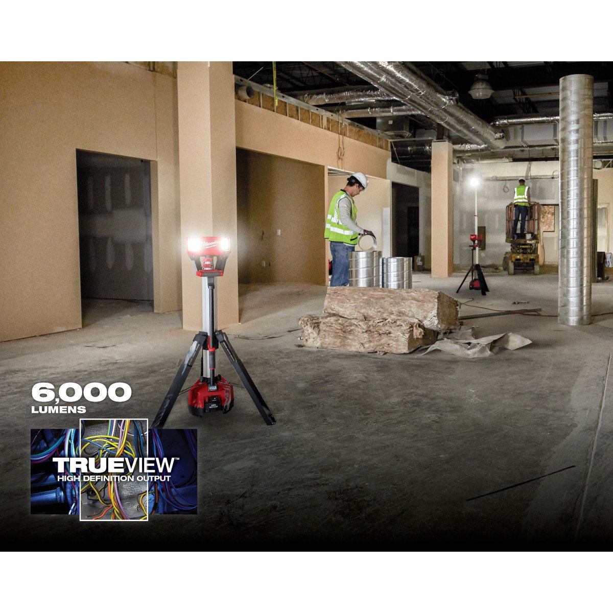 Milwaukee 2136-20 M18™ ROCKET™ Tower Light/Charger - feature callout
