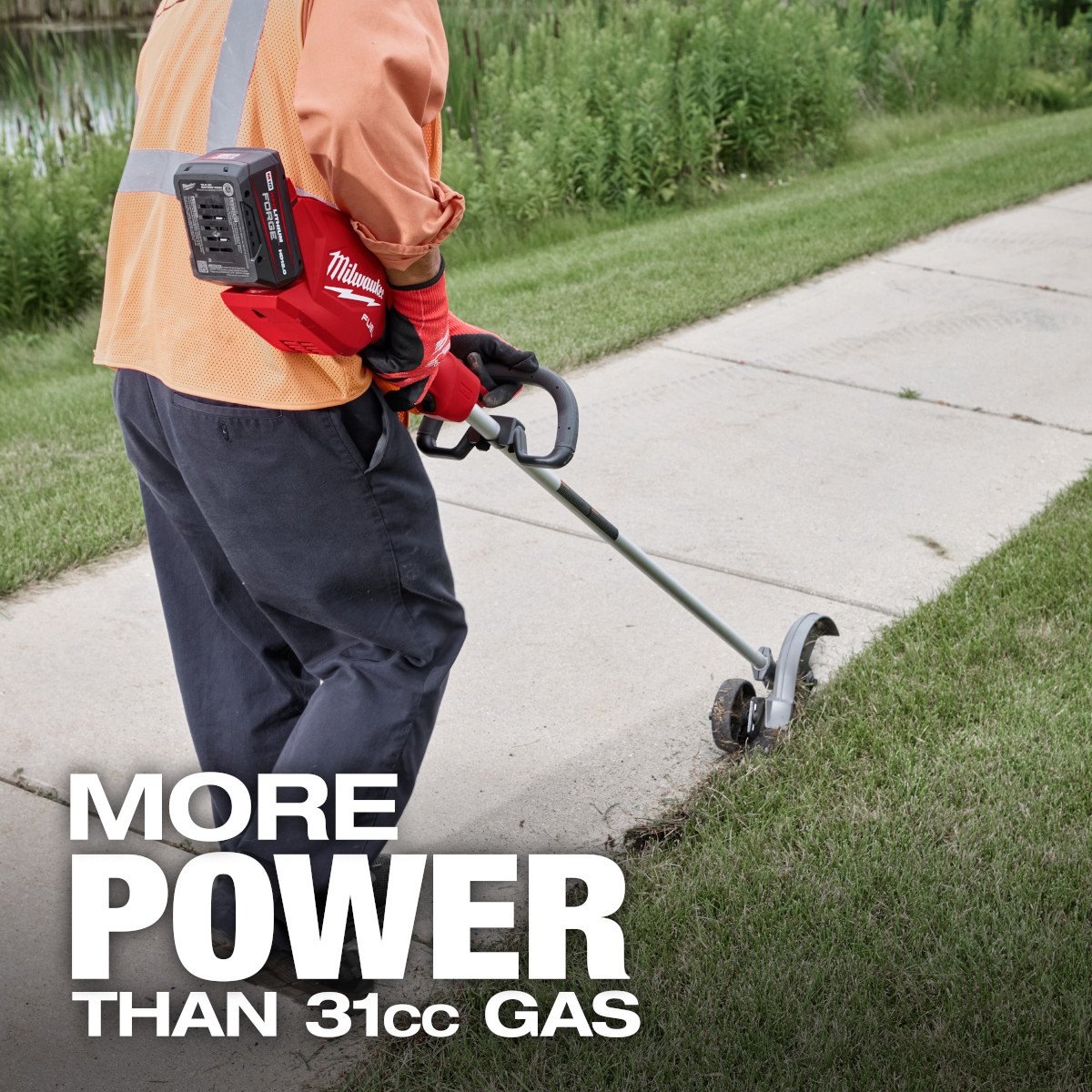 Milwaukee 3011-21HD M18 FUEL™ Edger Kit - feature callout