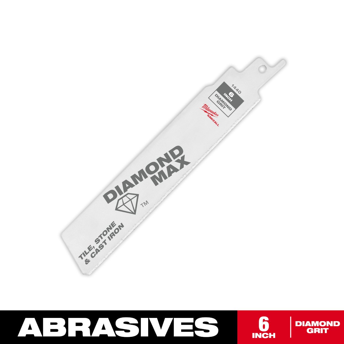 Milwaukee 48-00-1440 SAWZALL™ THE TORCH™ Diamond Grit Blade 6" - feature callout