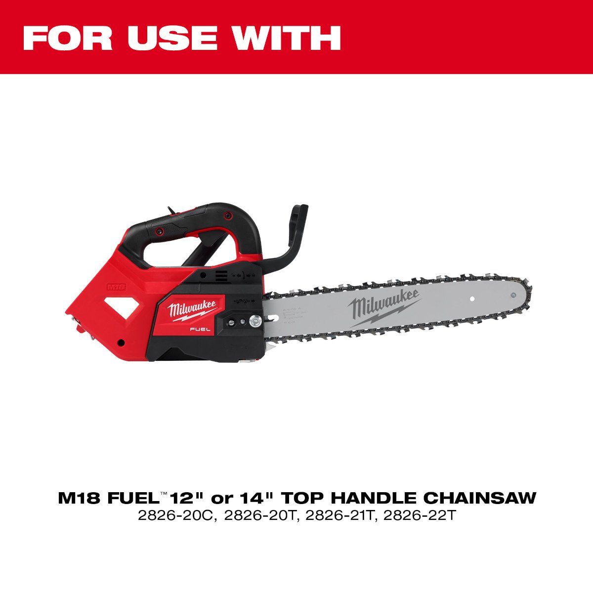Milwaukee 49-16-2746 Top Handle Chainsaw Case - feature callout
