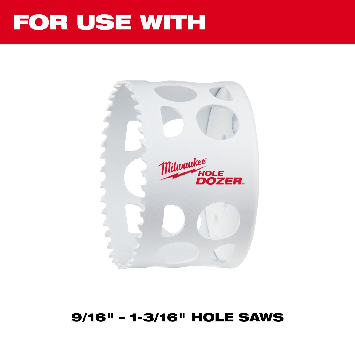 Milwaukee 49-56-7573 5PK Small Adapters for QUIK-LOK™ Arbors - feature callout