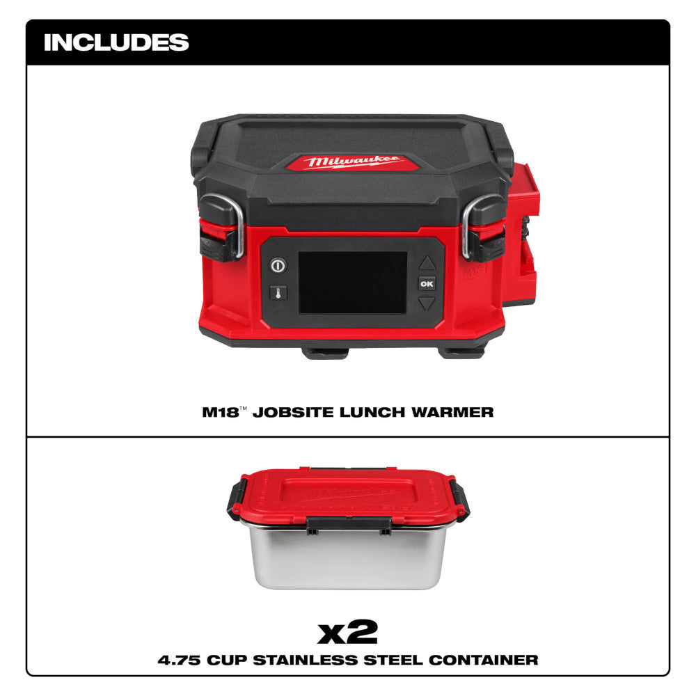 Milwaukee 0811-20 M18™ Jobsite Lunch Warmer