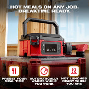 Milwaukee 0811-20 M18™ Jobsite Lunch Warmer