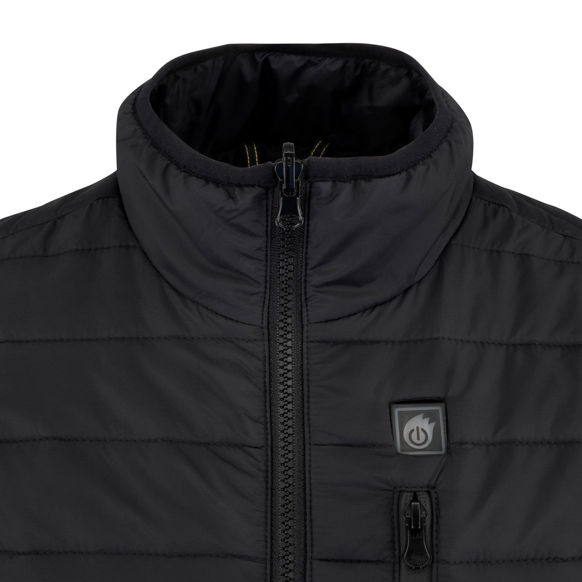 DEWALT DCHV095BD1-L Men's Heated Puffer Vest Kit (Large) - detail close-up