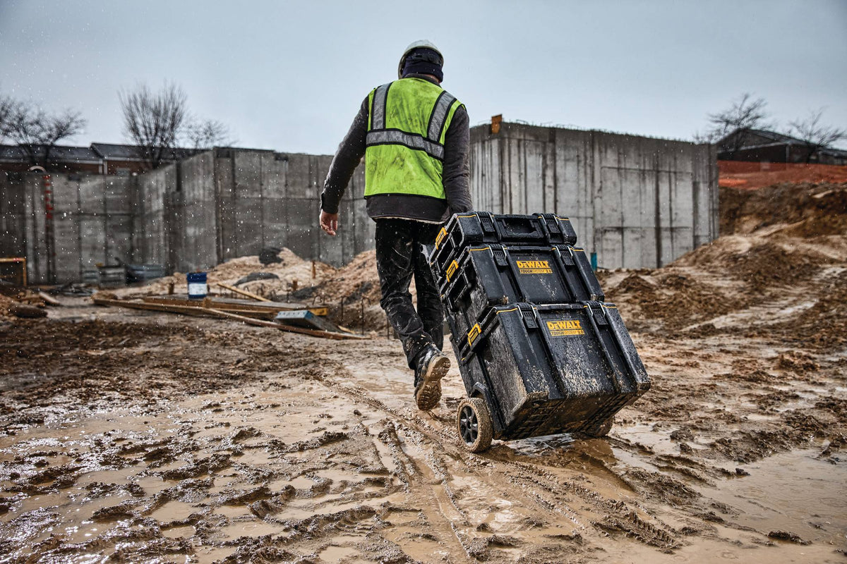 DEWALT DWST08165 TOUGHSYSTEM 2.0 Toolbox - in use