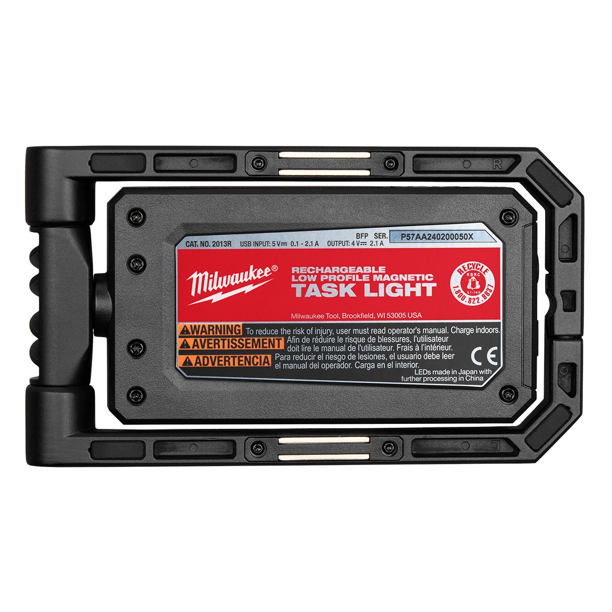 Milwaukee 2013R Rechargeable Low-Profile Magnetic Task Light - product view