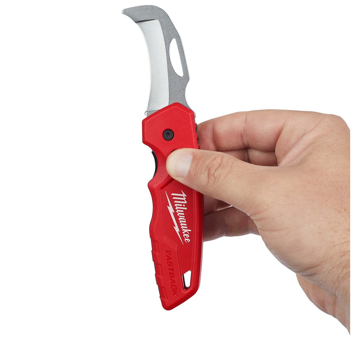 Milwaukee 48-22-1526 Fastback Blunt Tip Hawkbill Folding Knife - product view