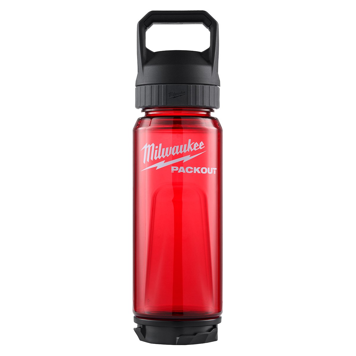 Milwaukee 48-22-8371R PACKOUT™ 25oz Bottle with Chug Lid - Red - product view