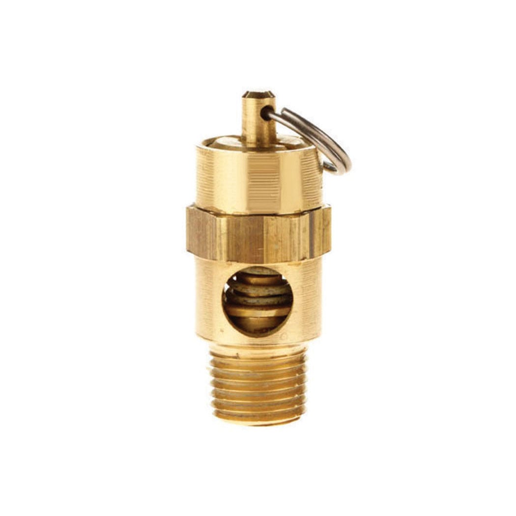 TOPRING 09.308 - Brass Pressure Relief Valve 1/4 (M) NPT 125 PSI