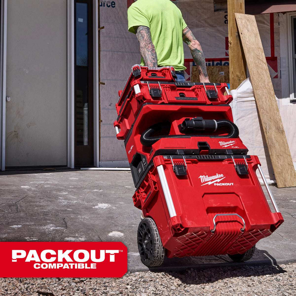 Milwaukee 0971-20 PACKOUT Stack Compatibility