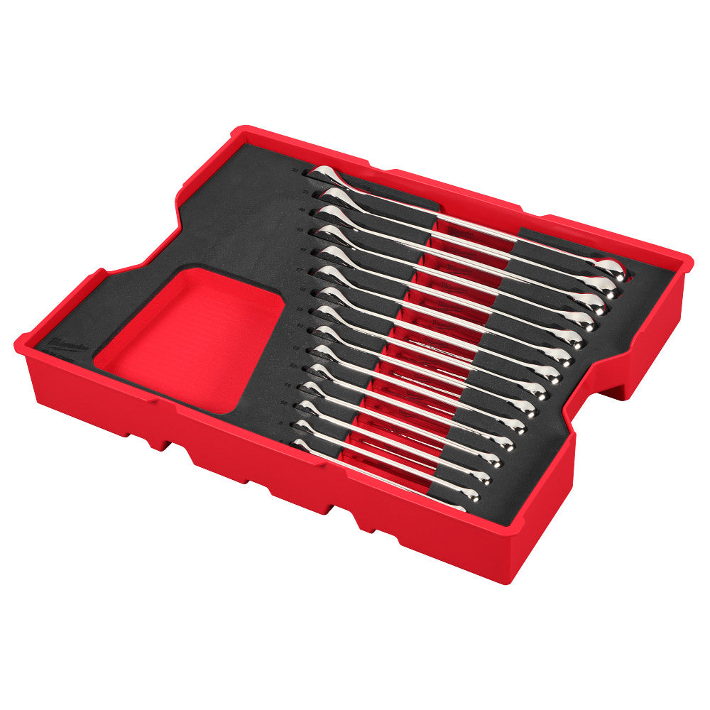 MILWAUKEE 48-22-0154 15pc MM Combo Wrenches w/Foam
