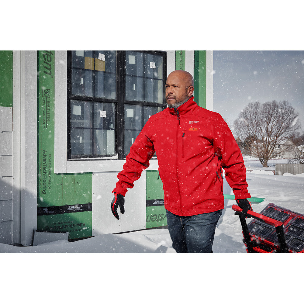 Milwaukee 204BL-21M - Ensemble veste chauffante M12™ TOUGHSHELL™ - Bleu M