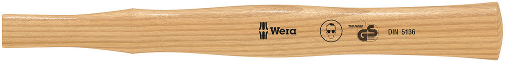 Wera #2 Replacement Ash Handle for Soft-Faced Hammer