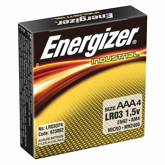 ENERGIZER - EN92 - ENERGIZER INDUSTRIE-AAA-BATTERIE