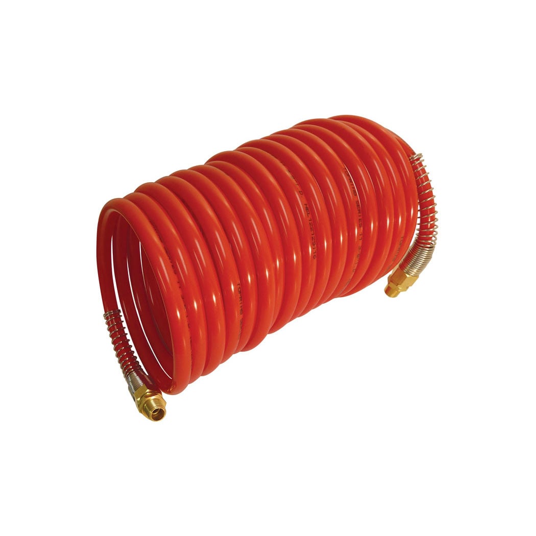 TOPRING 11.421 - Nylon Coiled Hose 1/4 I.D. 12.5 Feet MAXPRO