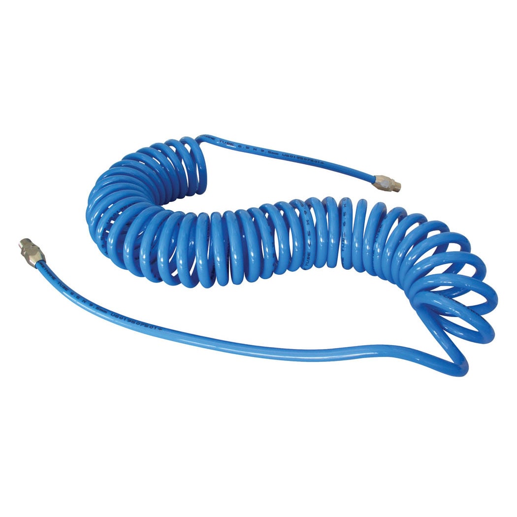 TOPRING 14.620 - Polyurethane Coiled Hose 1/4 I.D. 25 Feet MAXAIR