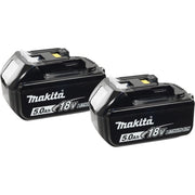Makita 196681-7 18V LXT 5Ah Li-Ion Battery BL1850B-2 (2-Pack)