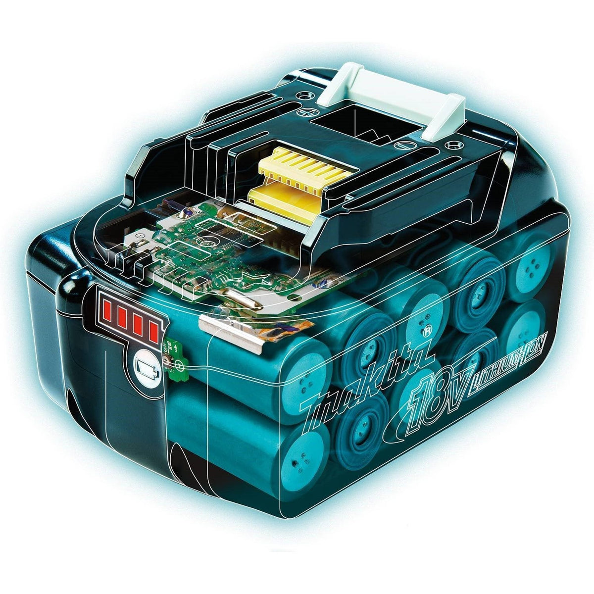 Makita 196681-7 18V LXT 5Ah Li-Ion Battery BL1850B-2 (2-Pack)