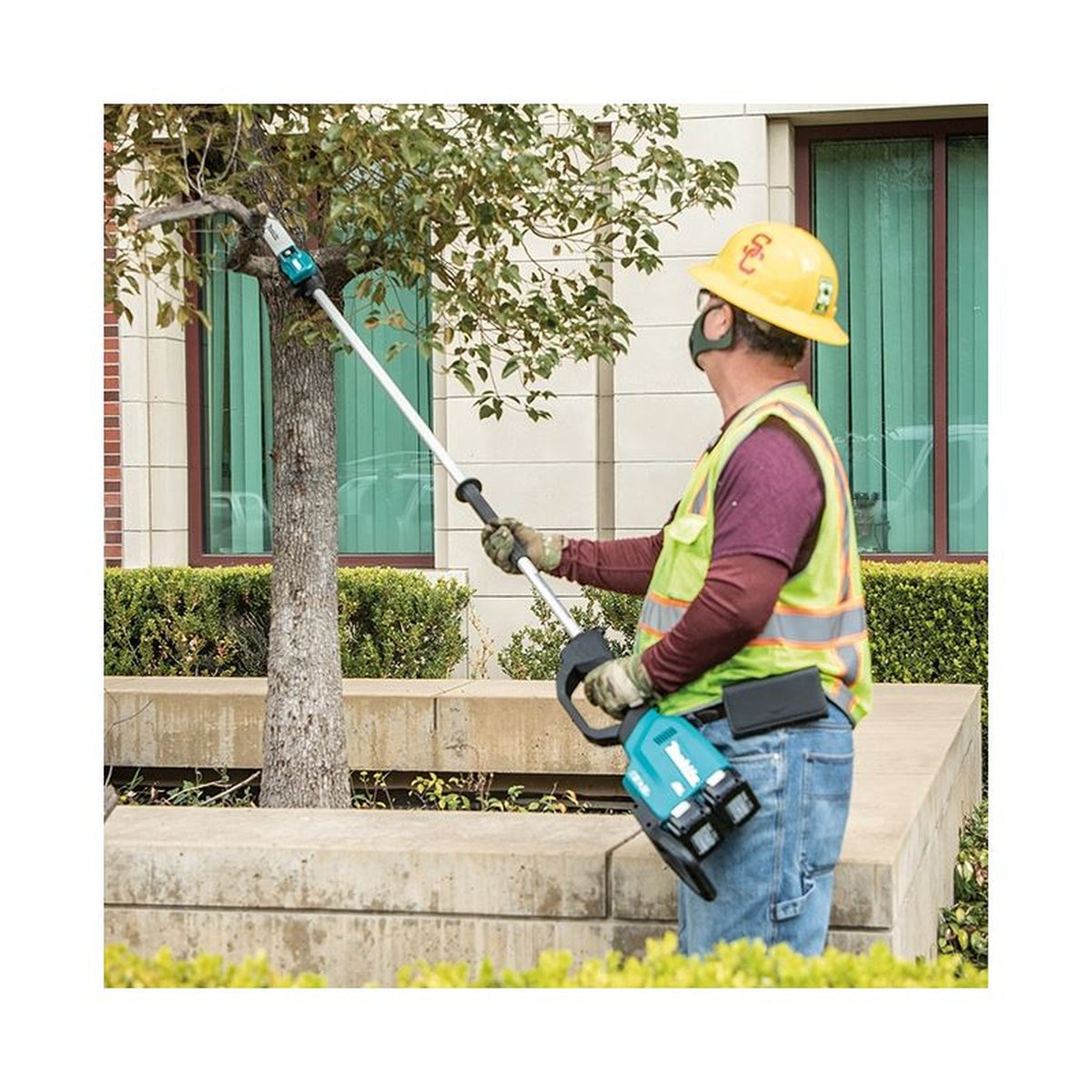 Makita DUX18RMX12 18V Lxt Brushless Split Shaft Power Unit w/EY402MP, 4.0Ah x2Kit