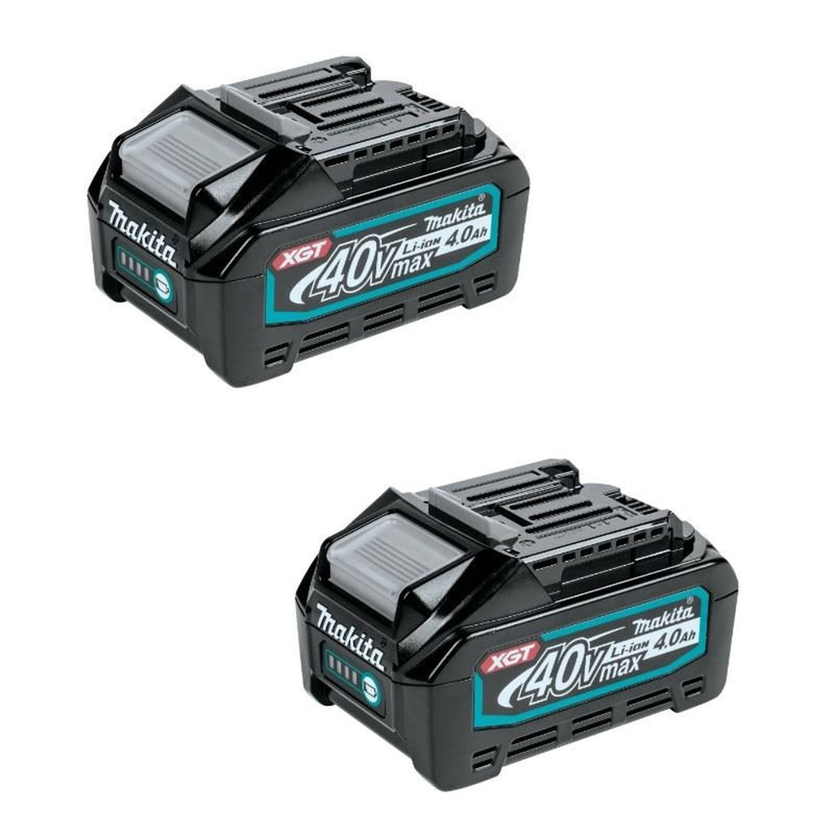 Makita BL4040-2 40V MAX Xgt Li-Ion BL4040 4.0Ah Battery 2-Pack