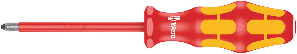 Wera 006152 PH #1 x 80mm VDE Insulated Phillips Screwdriver