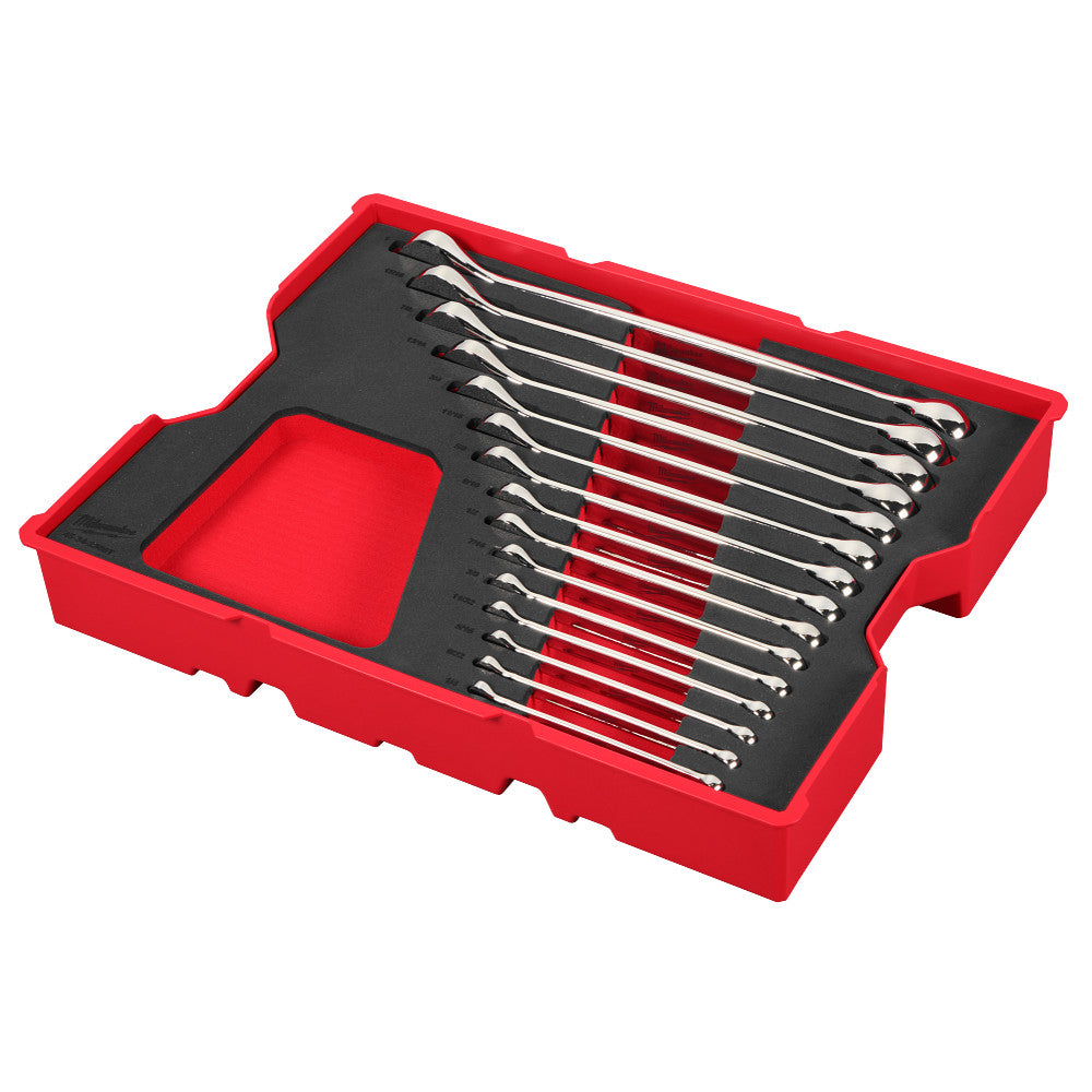 MILWAUKEE 48-22-0155 15pc SAE Combo Wrenches w/Foam