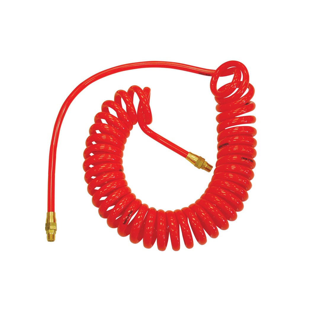 TOPRING 17.710 - Polyurethane Coiled Hose 3/8 I.D. 15 Feet FLEXCOIL