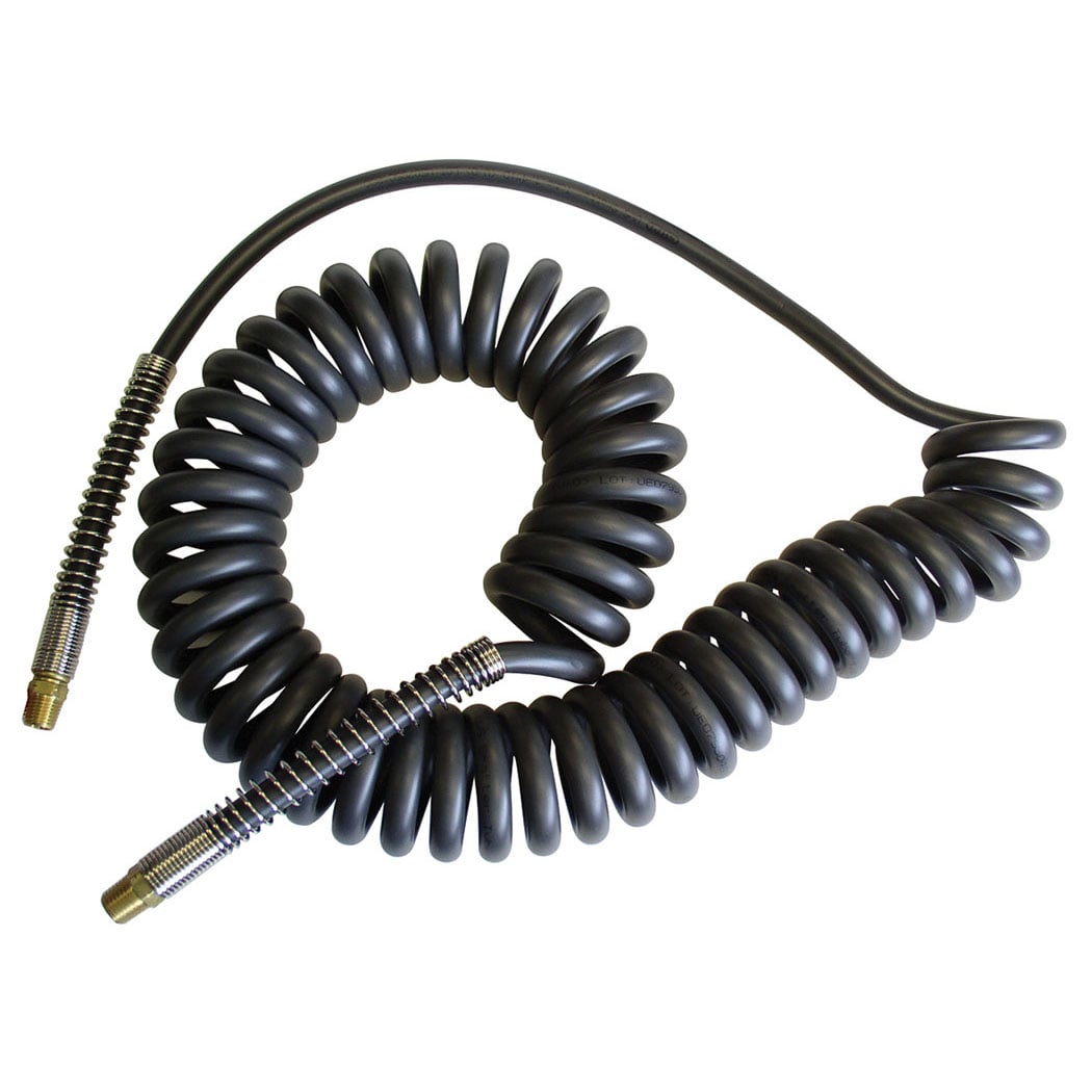 TOPRING 19.620 - Polymer Coiled Hose 1/4 I.D. 25 Feet SPARKCOIL