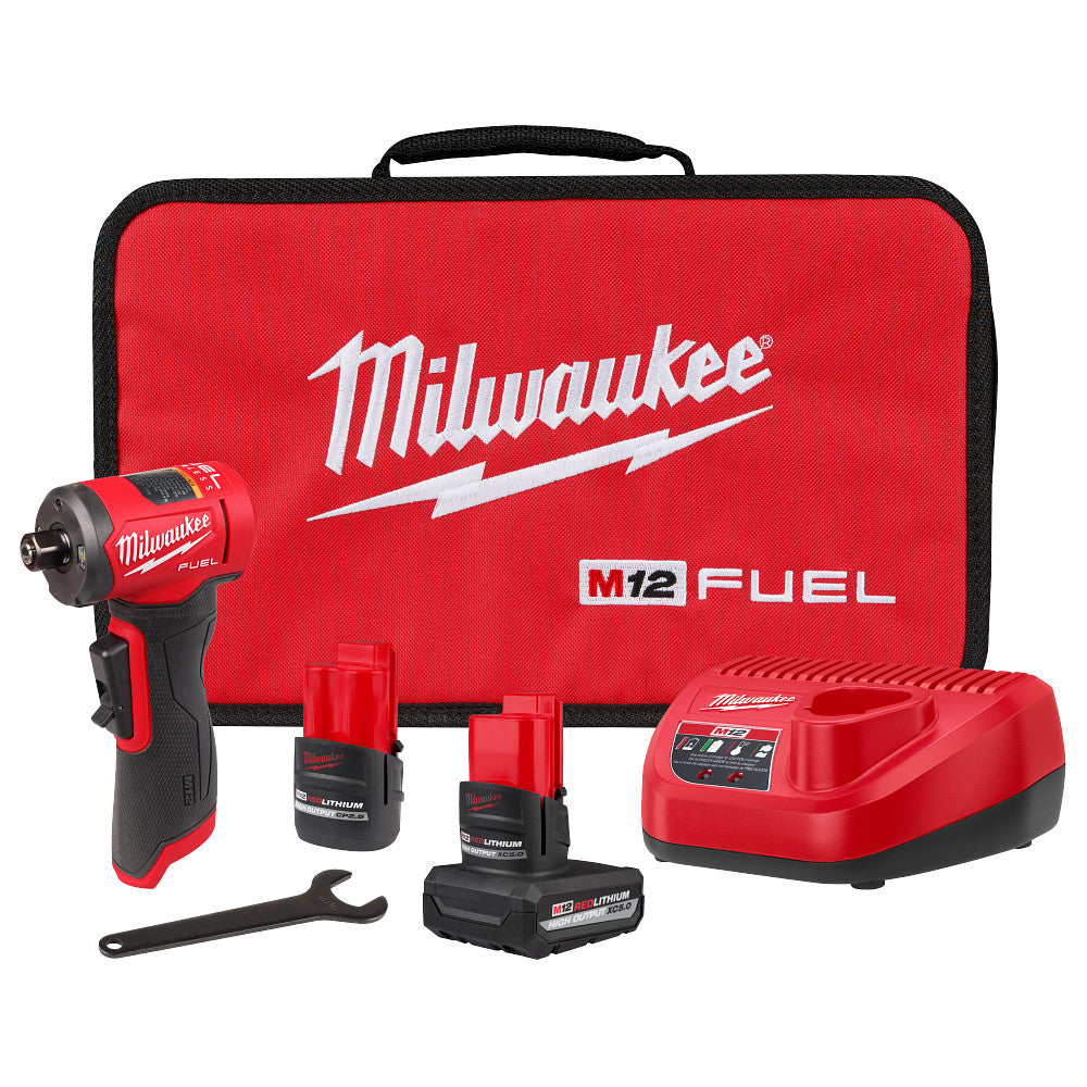 MILWAUKEE 3485-22 - M12 FUEL™ 1/4" Winkelschleifer-Set