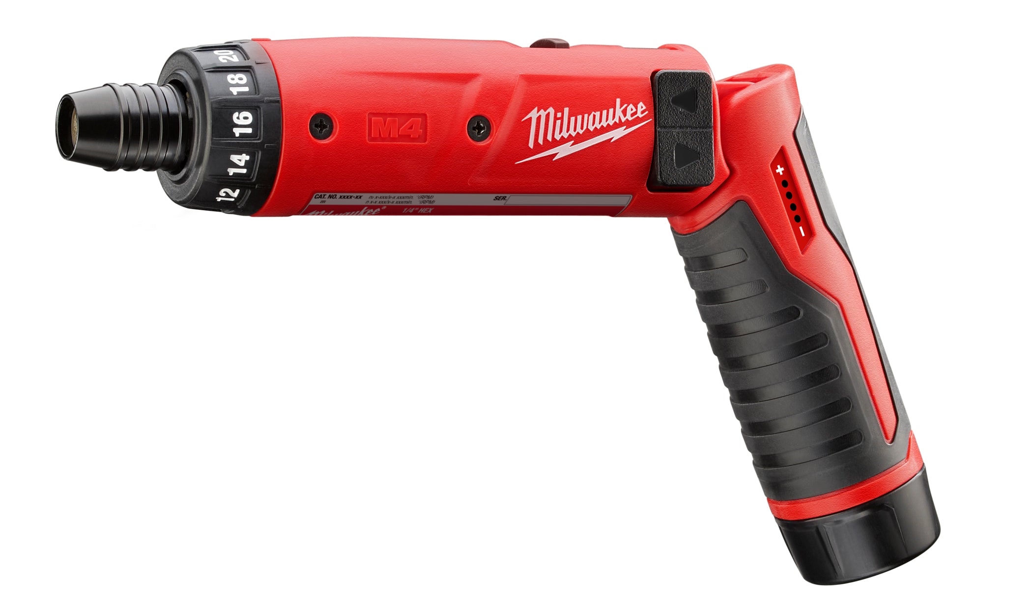 Milwaukee 2101-22 - M4 1/4 Zoll Sechskantschraubendreher-Set