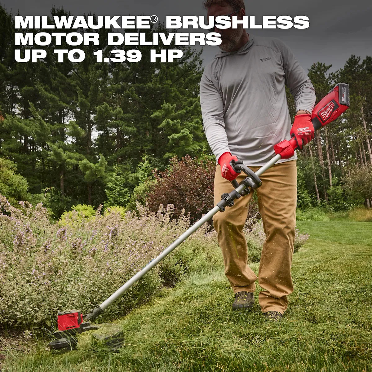 Milwaukee 2828-21E - MILWAUKEE 2828-21E - M18™ Brushless String Trimmer Kit (View 9)