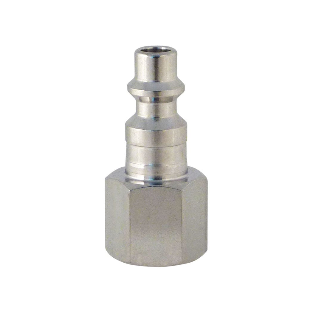 TOPRING 20.146 - 1/4 Industrial Stainless Steel Coupler Plug 1/4 (F) NPT (Multiple of 5)