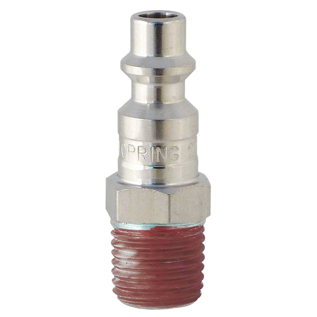 TOPRING 20.246 - 1/4 Industrial Stainless Steel Coupler Plug 1/4 (M) NPT (Multiple of 5)