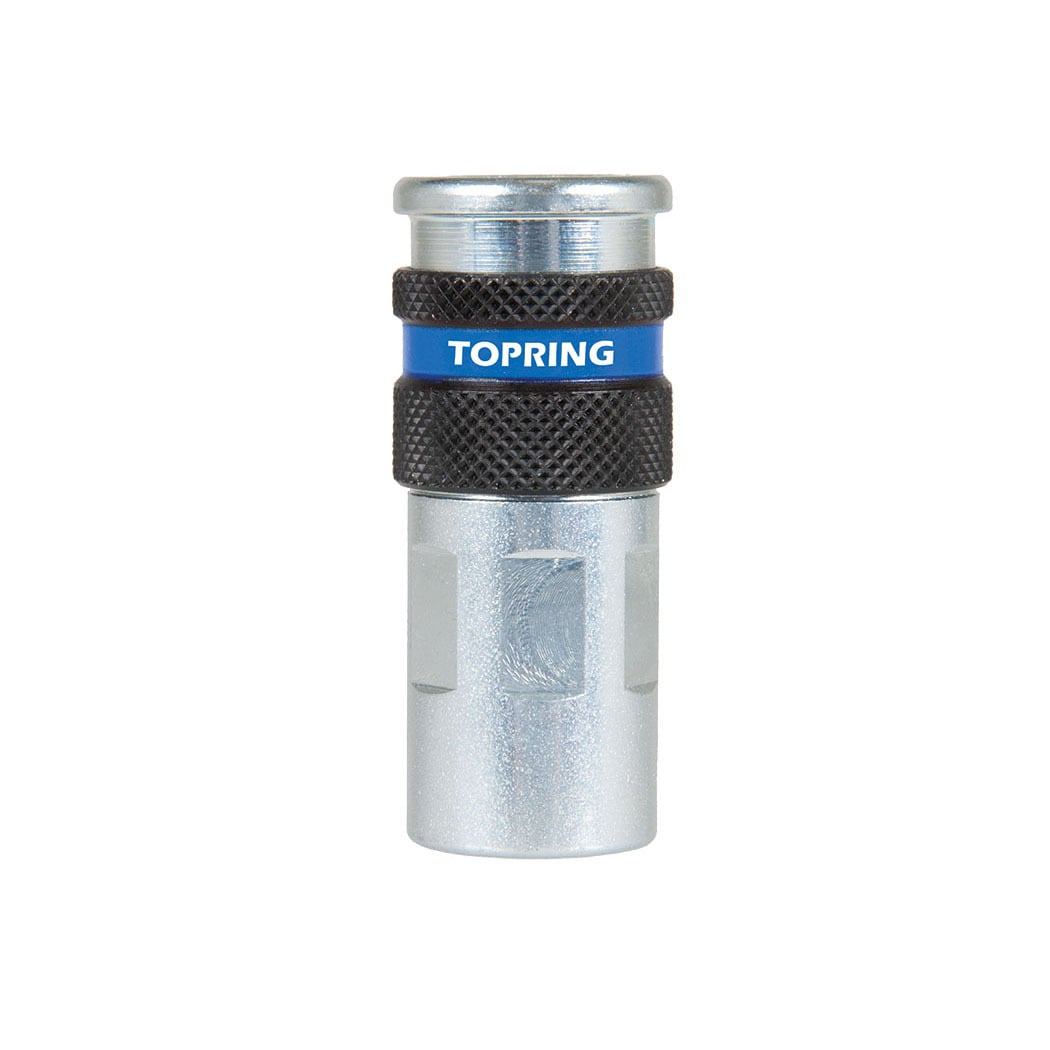 TOPRING 20.416 - 1/4 Industrial Steel Quick Coupler 1/4 (F) NPT QUIKSILVER 2