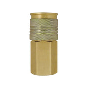 TOPRING 20.440 - 1/4 in. 3 in 1 Brass Quick Coupler 1/4 (F) NPT UNIQUIK (Multiple of 10)