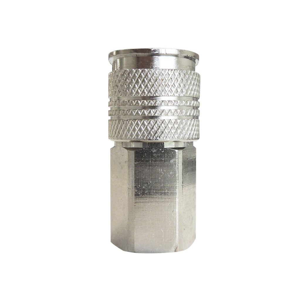 TOPRING 20.442 - 1/4 in. 3 in 1 Brass Quick Coupler 1/4 (F) NPT UNIQUIK (Multiple of 10)