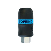 TOPRING 20.469 - 1/4 Industrial Composite Quick Coupler 3/8 (F) NPT TOPQUIK