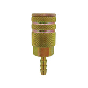 TOPRING 20.562 - 1/4 Industrial Steel Quick Coupler With 3/8 Hose Barb MAXQUIK (Multiple of 10)
