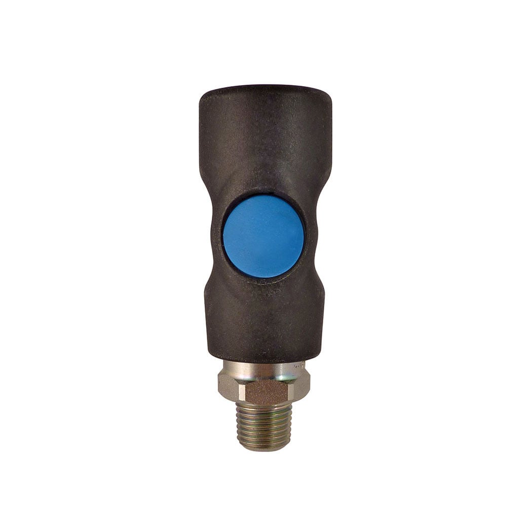 TOPRING 20.615 - 1/4 Industrial Composite Quick Coupler 1/4 (M) NPT TOPQUIK S1