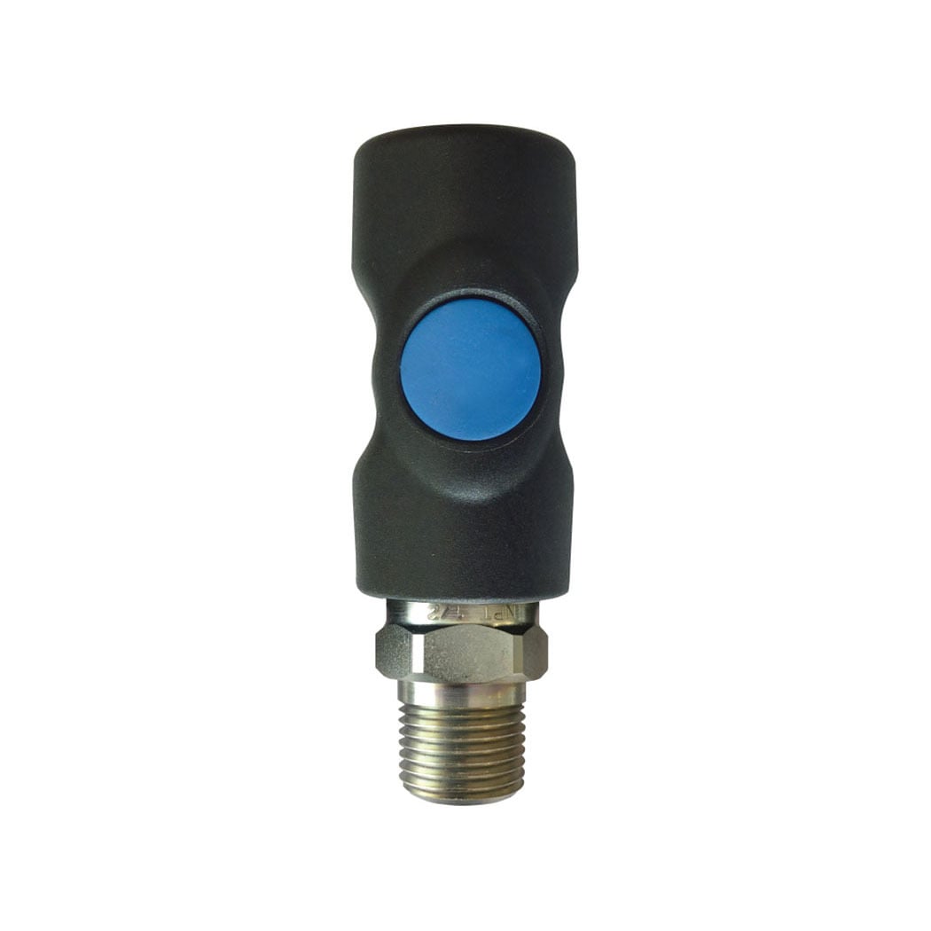 TOPRING 20.675 - 1/4 Industrial Composite Quick Coupler 1/2 (M) NPT TOPQUIK S1